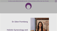 Desktop Screenshot of doctoredenfromberg.com
